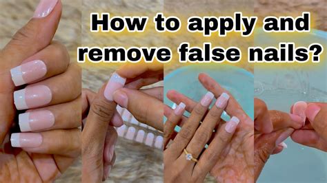 can i use shoe glue for fake nails|applying artificial nails.